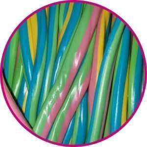 close up of rainbow giant cables