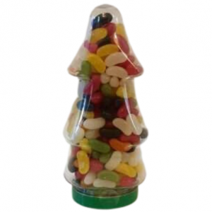 Christmas Tree Jelly Bean Sweet Jar 550g