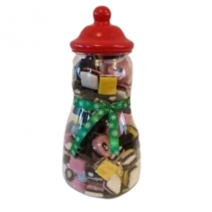 Liquorice Allsorts Snowman Sweet Jar 740g