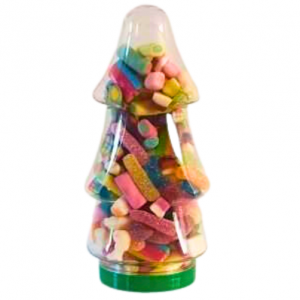 Christmas Tree Filled With Sweet Smiles Variety Mix Sweets 425g
