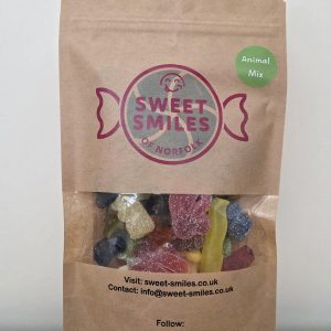 Animal shape gummy sweet pouch