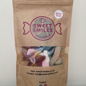 Diary-free sweet pouch