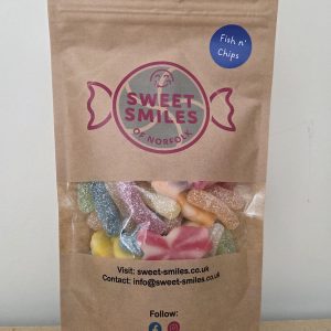 Fish n' chips jelly sweet pouch