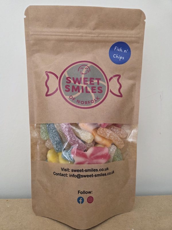Fish n' chips jelly sweet pouch