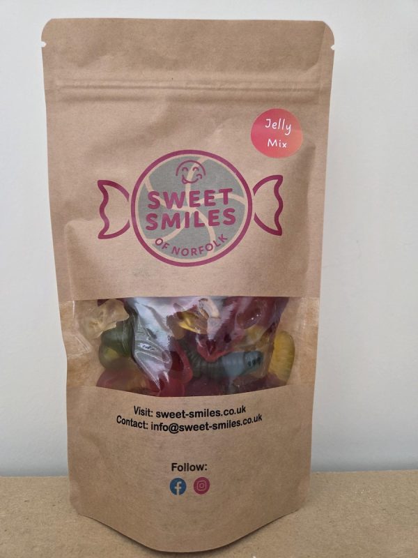 Fruit flavour jelly sweet pouch