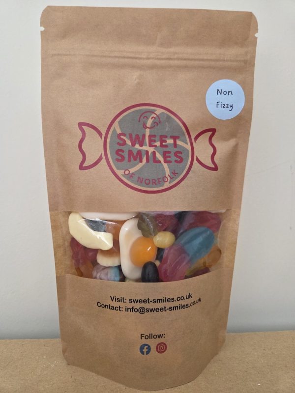 Non fizzy sweet pouch